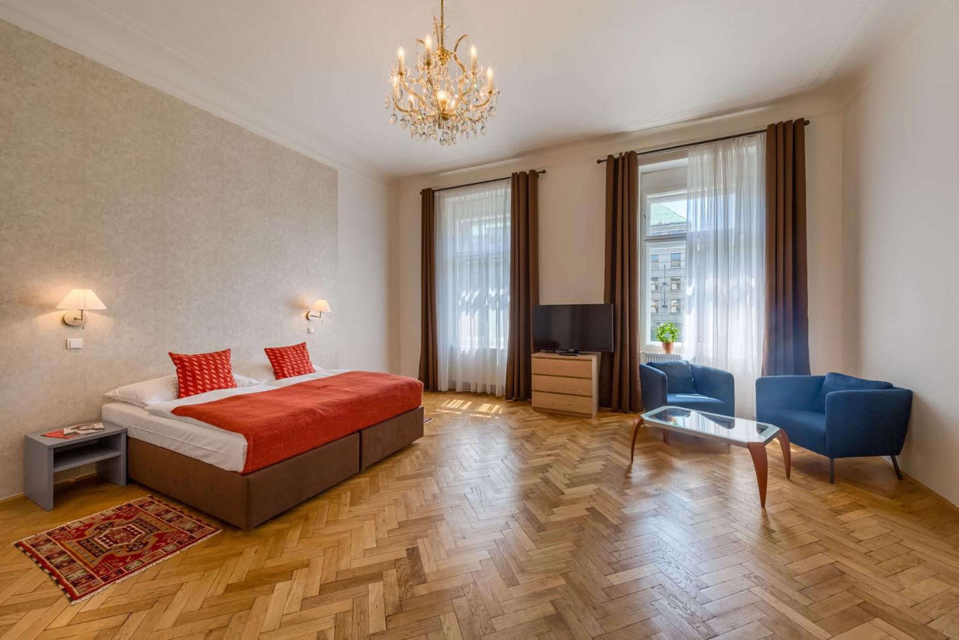 פראג Apartments 39 Wenceslas Square מראה חיצוני תמונה