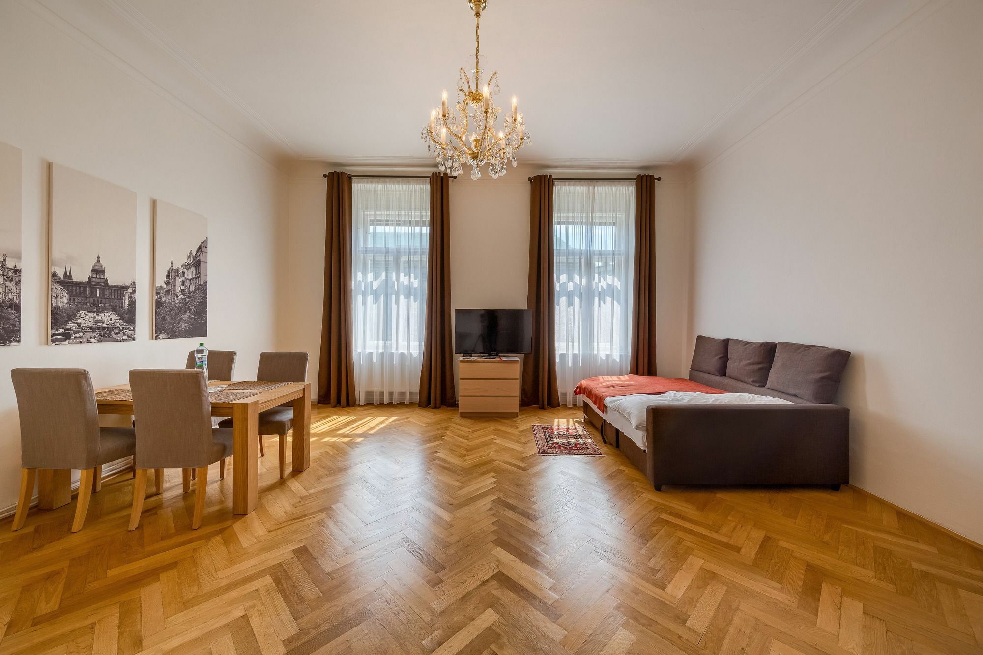 פראג Apartments 39 Wenceslas Square מראה חיצוני תמונה